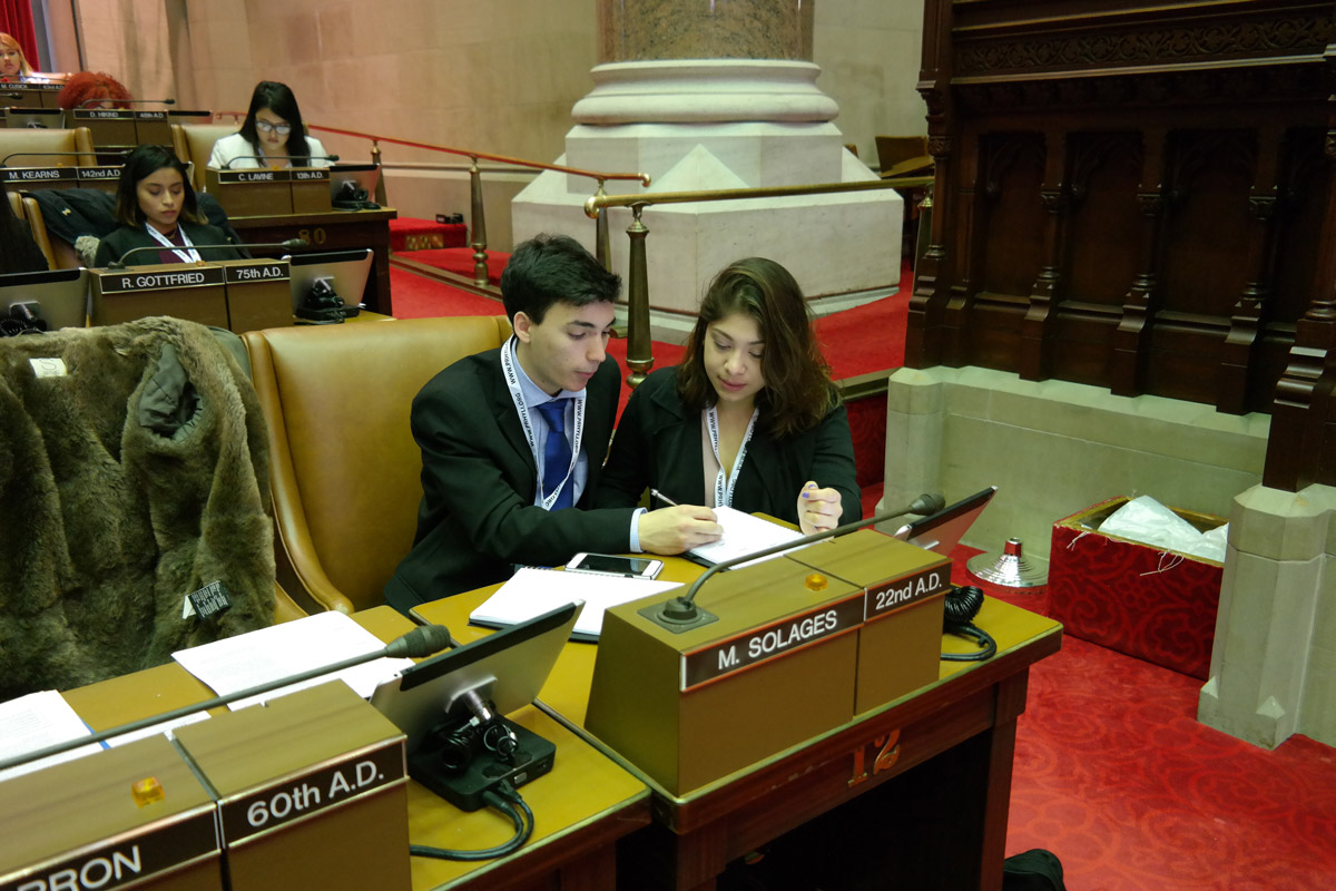 Evan Aguirre and Emily Miron