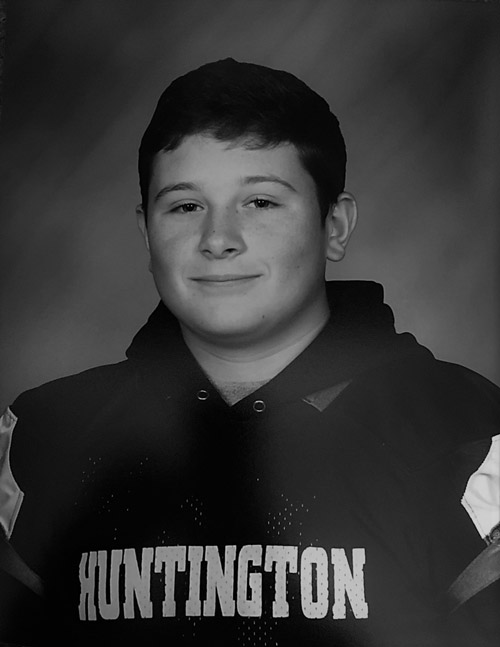 Finley eighth grader Robbie Smith enjoyed a sensational football season.