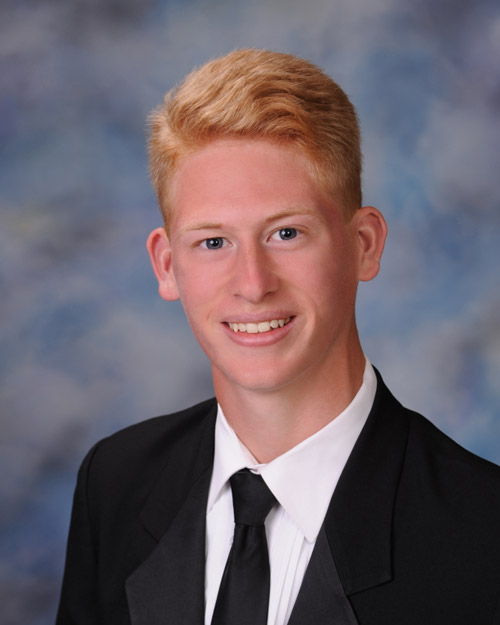 Huntington senior Matthew Magerle.