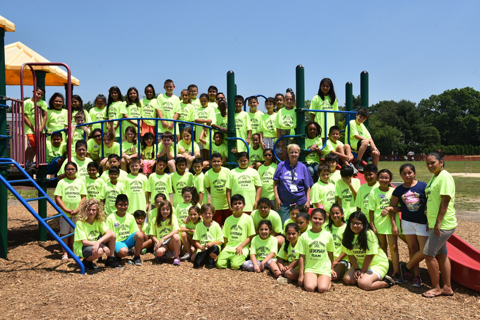 Washington School's 2016-17 fourth grade leadership team