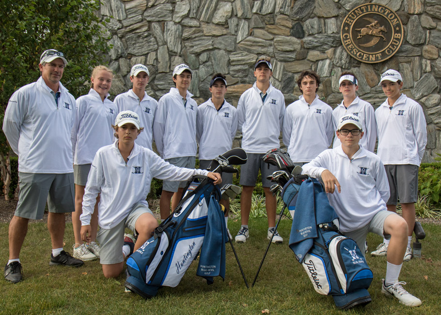 2017 Huntington High School golf team