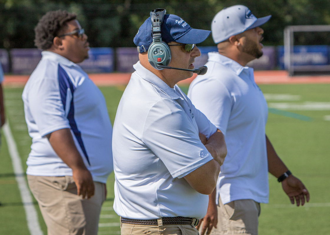 Huntington's coaching staff