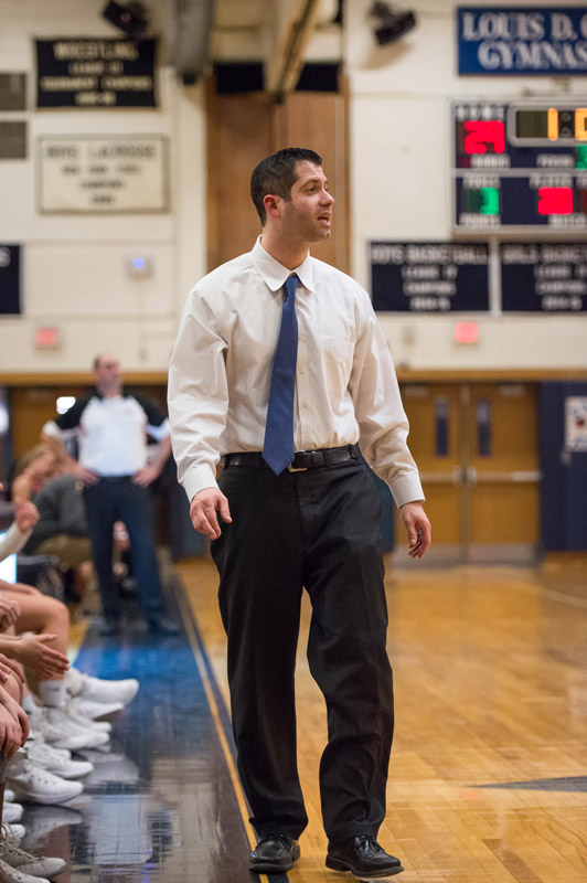 basketball head coach Michael Kaplan