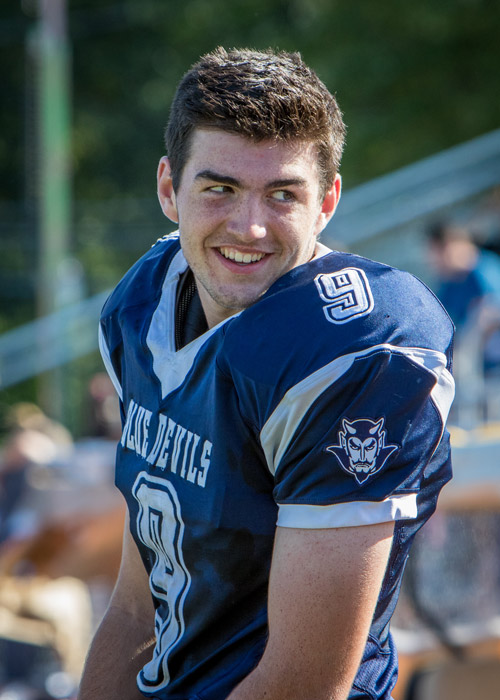 Luke Eidle is
a team captain