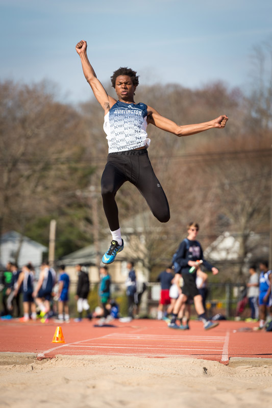 Kyree Johnson soars in the air