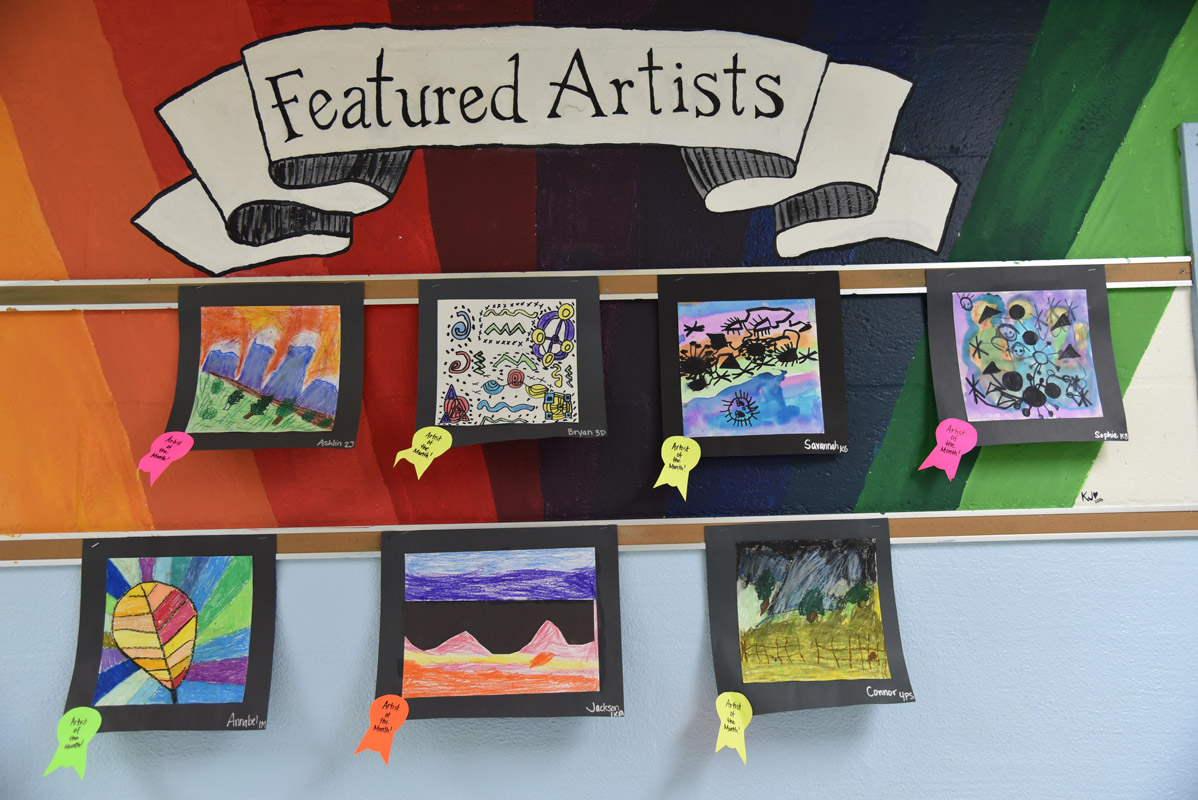 Washington's December Featured Artists are a very talented group of youngsters.