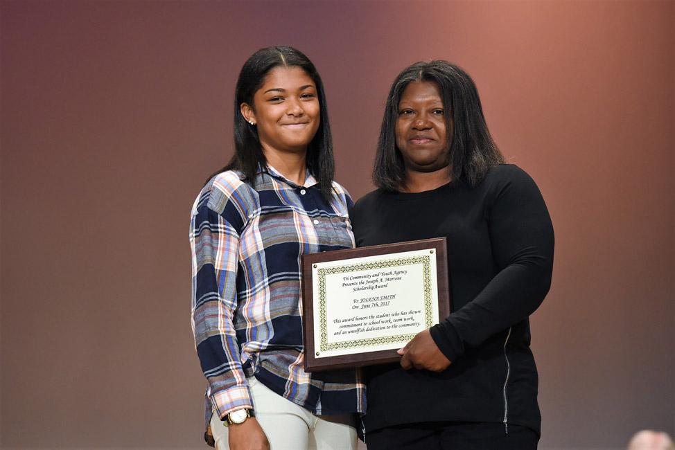 Tri CYA Martone scholarship winner Joellen Ceide