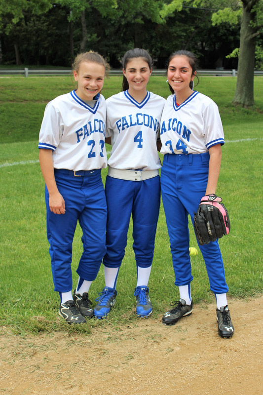 Finley softball captains