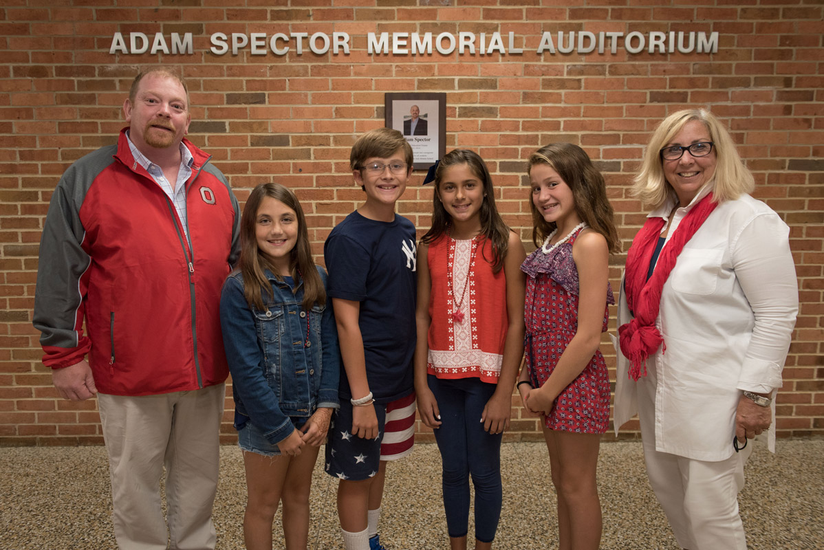 Scott Armyn and Diane Grassi flank Adrianna Abatiello, Jake Amend, Kiera Coulter and Reese Rinaldi. Darin Reed photo