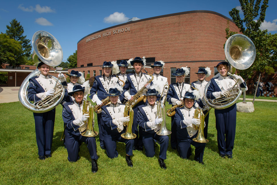 The Blue Devil band