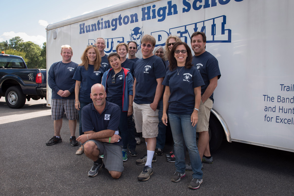 Blue Devil band's roadies