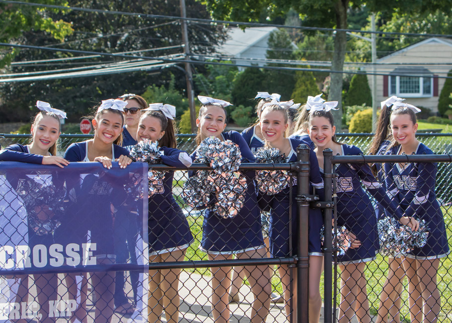 Highsteppers wait to perform