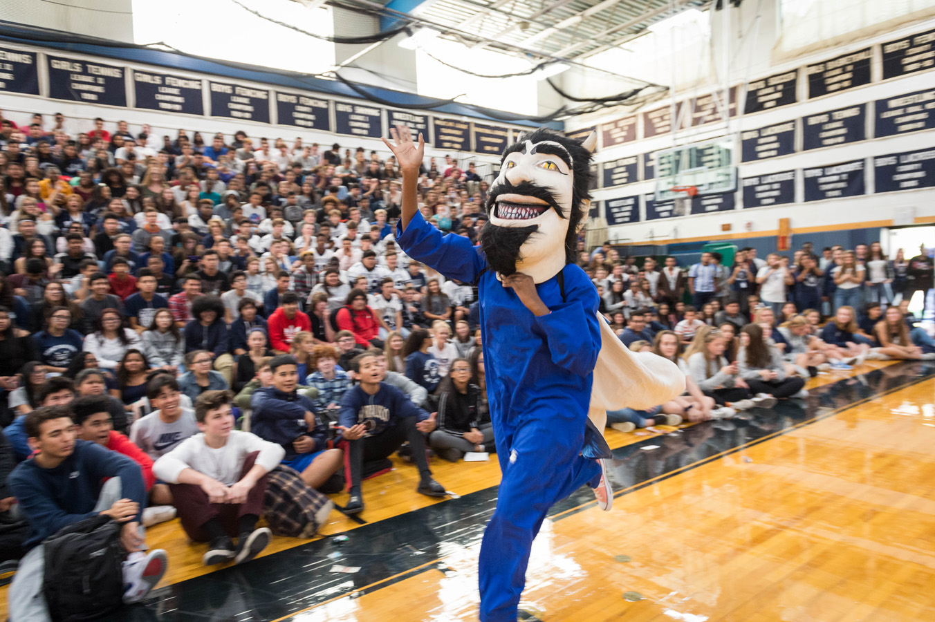 First Pep Rally Game image