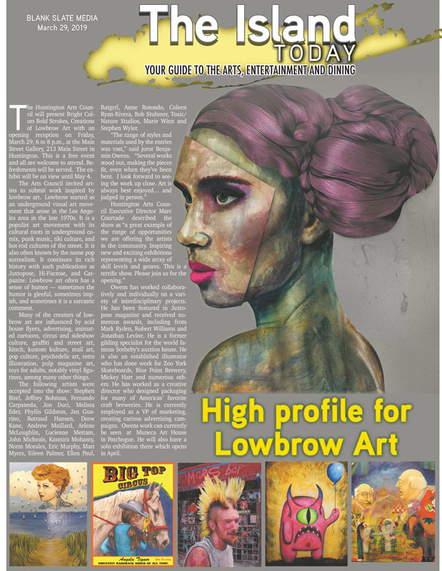 Kasmira Mohanty's artwork is gracing the cover of The Island Today.