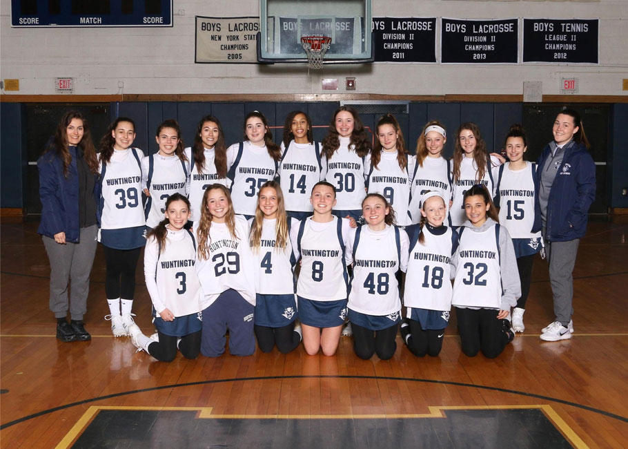 The Huntington High School girls' junior varsity lacrosse team compiled a 13-1-1 record.