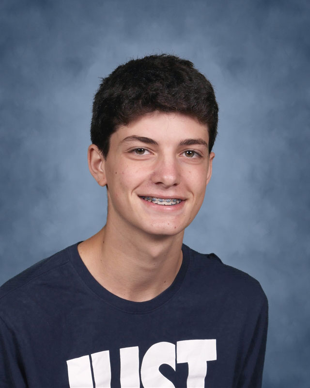  Huntington High School sophomore Henry Stein  