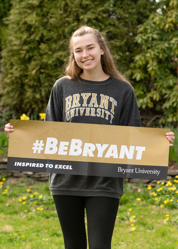 Huntington senior Maddie Reed is headed to Bryant University to study business.