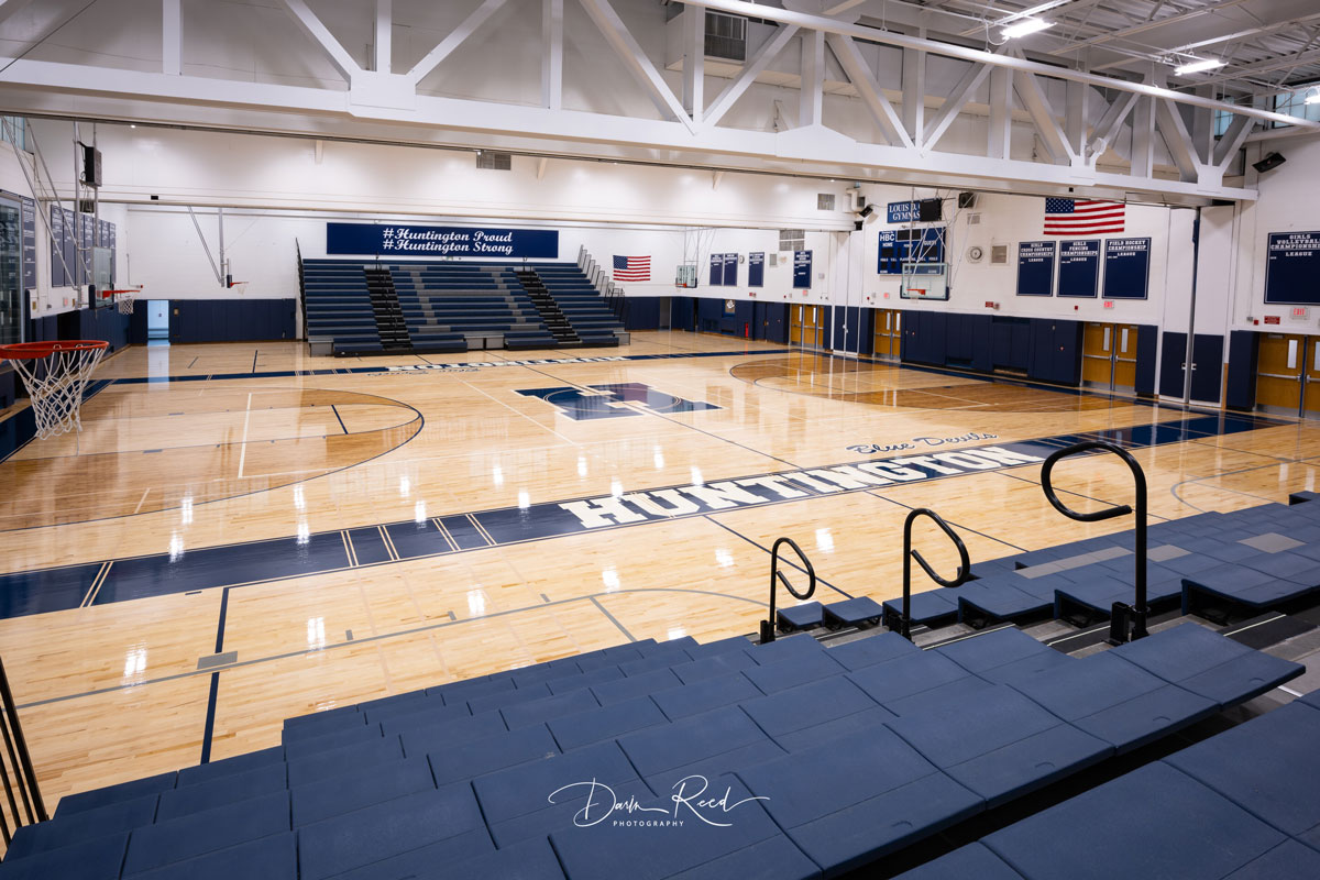 The Blue Devils can't wait to play in the new gym. (Darin Reed photo)