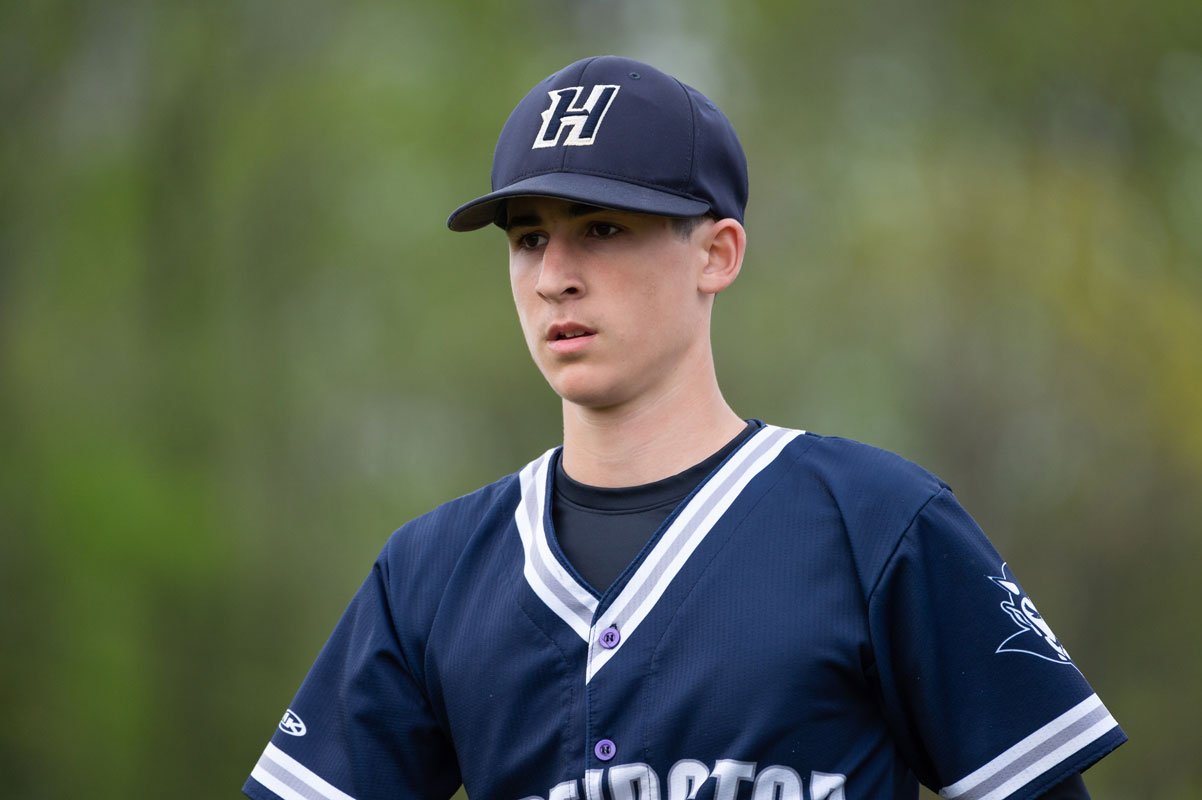 Huntington senior Matthew Gerardi. (Darin Reed photo.)