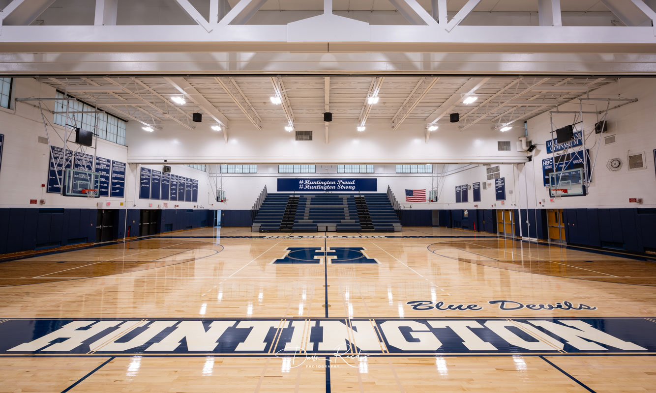 The Blue Devils can't wait to play in the new gym. (Darin Reed photo)