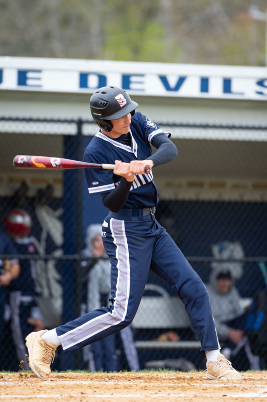 Matthew Gerardi at the plate. (Darin Reed photo.)