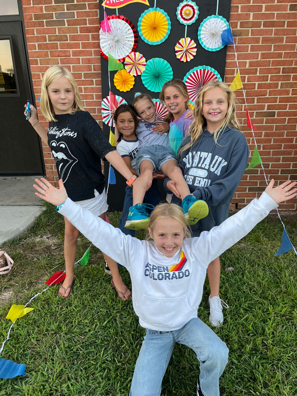 Jack Abrams STEM Magnet School's fourth grade block party was a hit last Friday