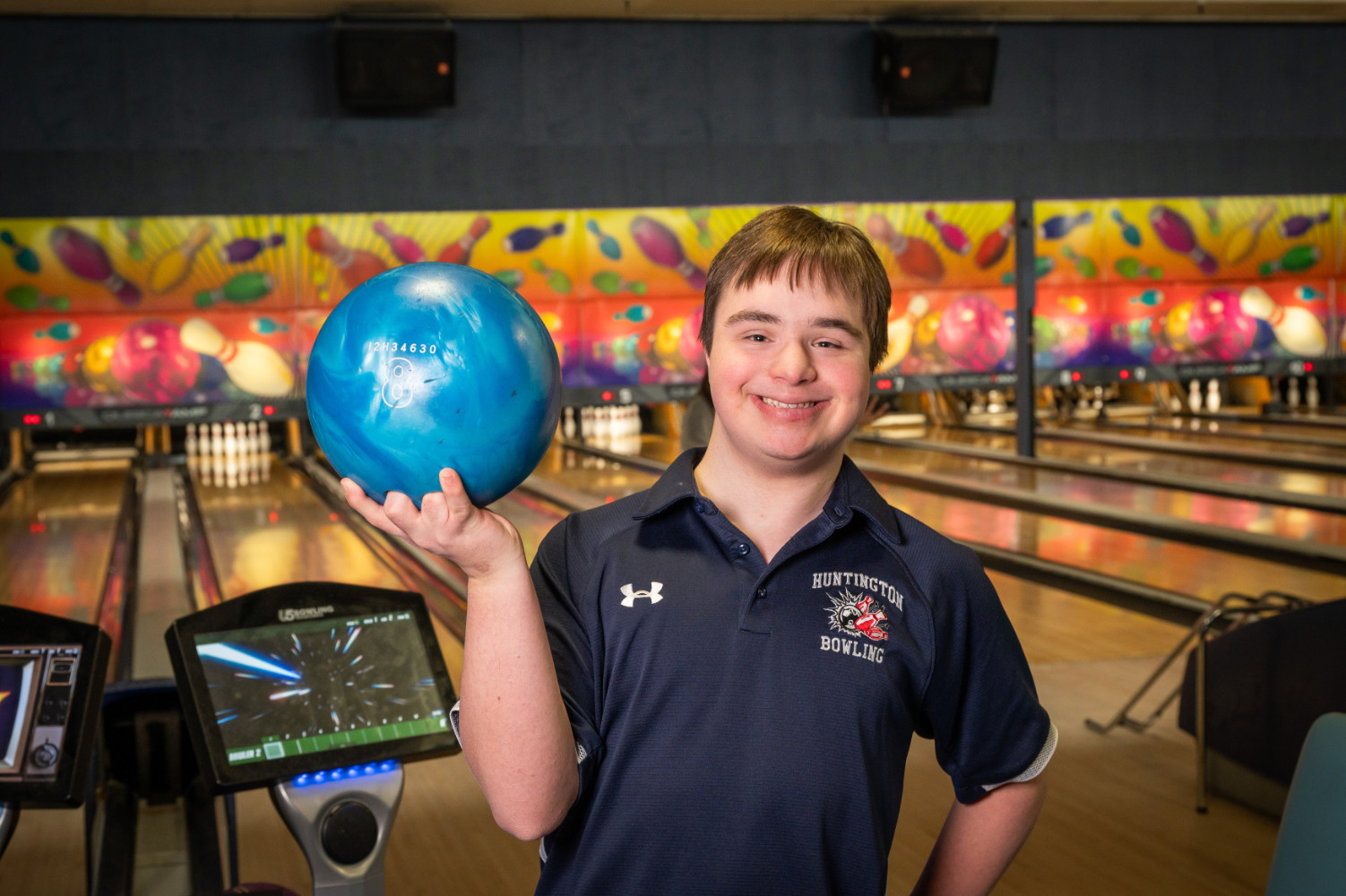  Huntington's varsity Unified bowling team was successful this past winter. (Darin Reed photo    