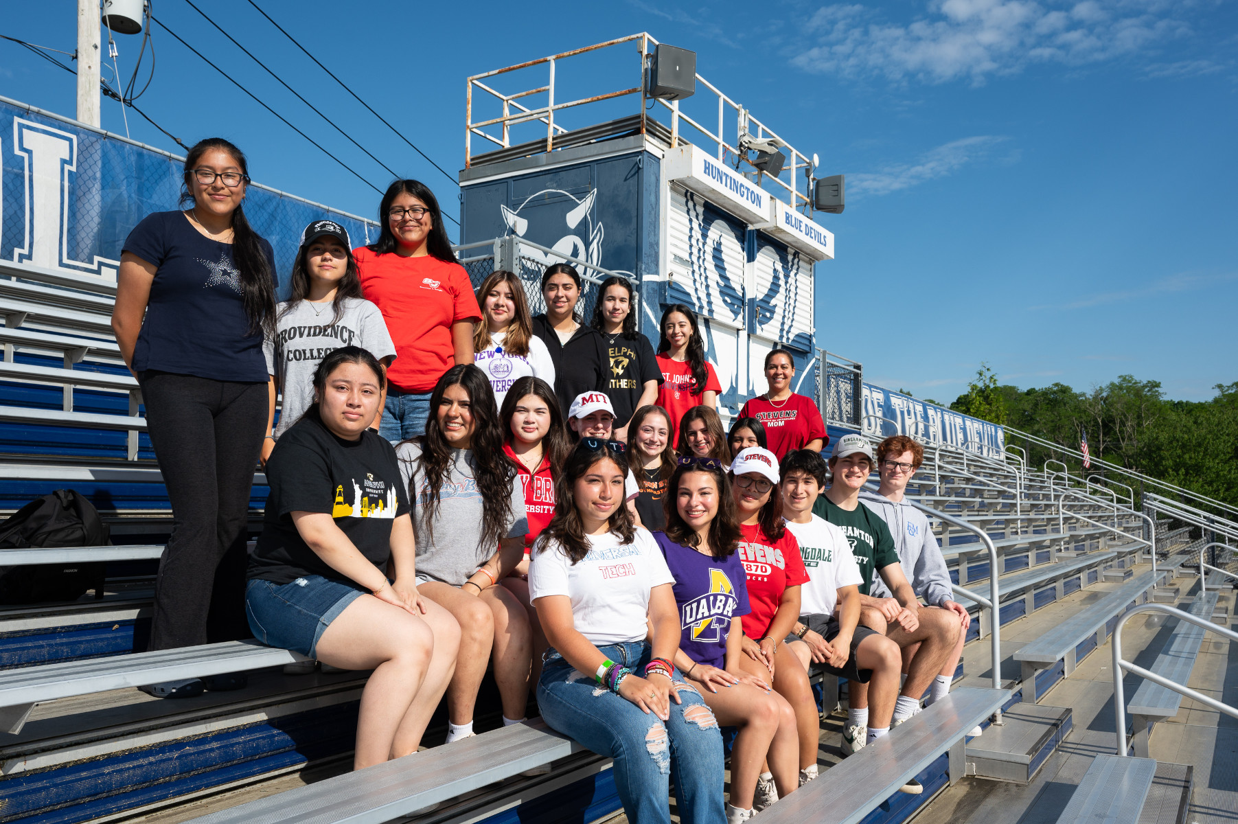  Twenty-eight Huntington seniors have qualified for the state's Seal of Biliteracy. (Darin Reed photo.)