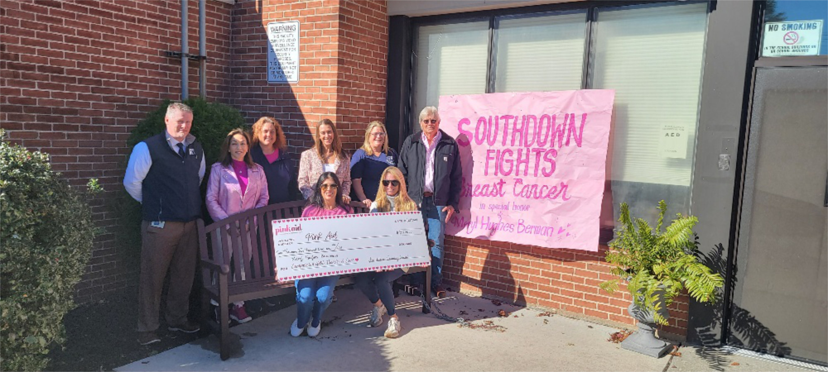  The Southdown community was proud to raise $2,200 for Pink Aid.  