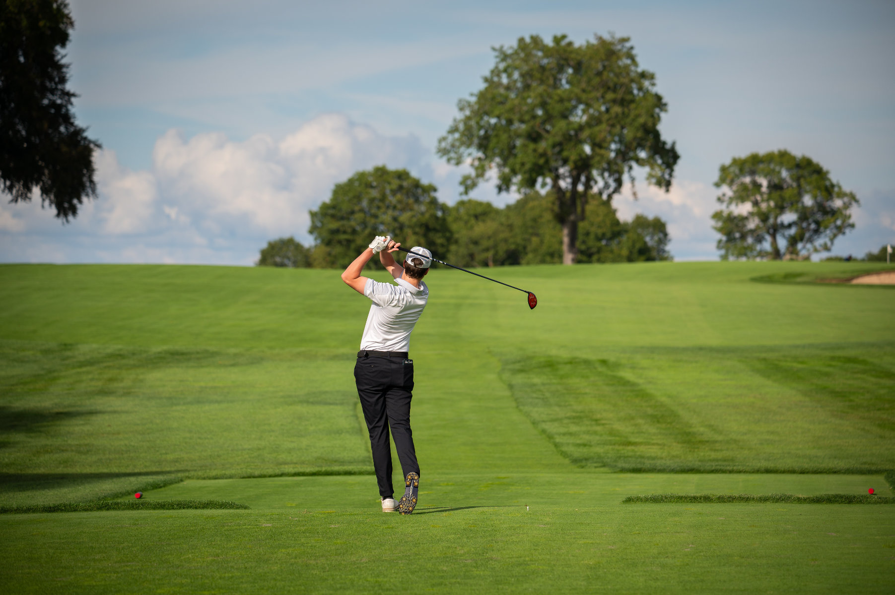  Huntington High School boys’ golf team claimed the Section XI Conference I title this  past week.  