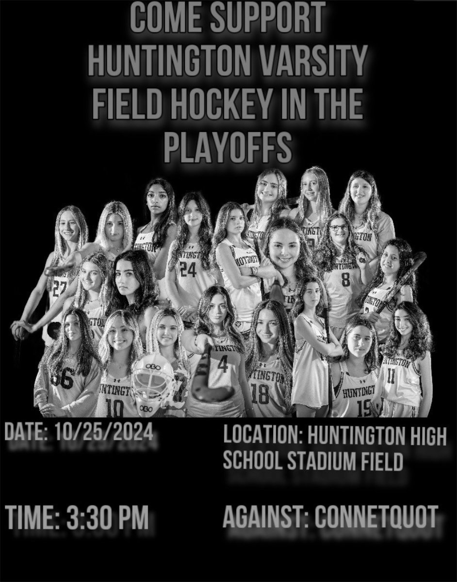  Huntington hosts Connetquot on Frieday at Blue Devil Stadium in a field hockey playoff game.