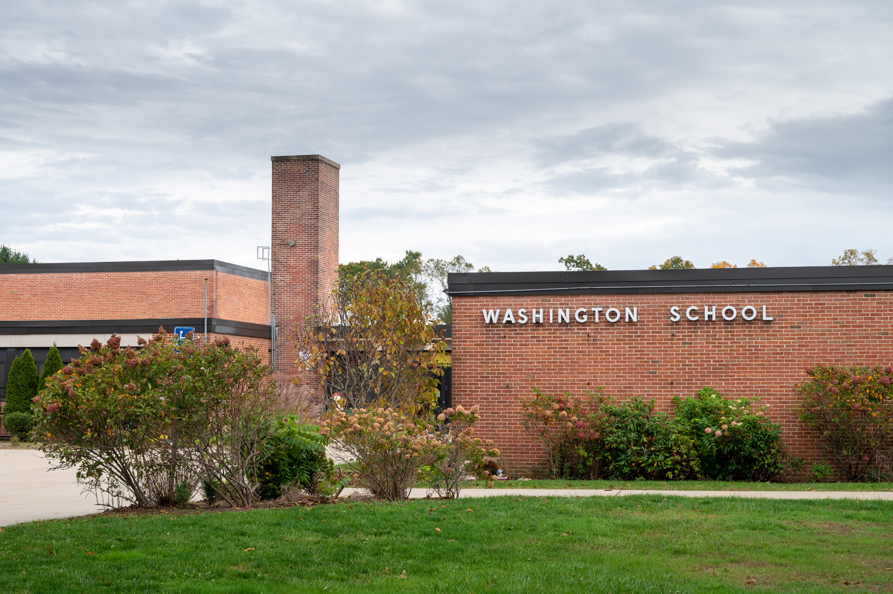  Washington School opened on Whitson Road  in September 1954. (Darin Reed photo.)  