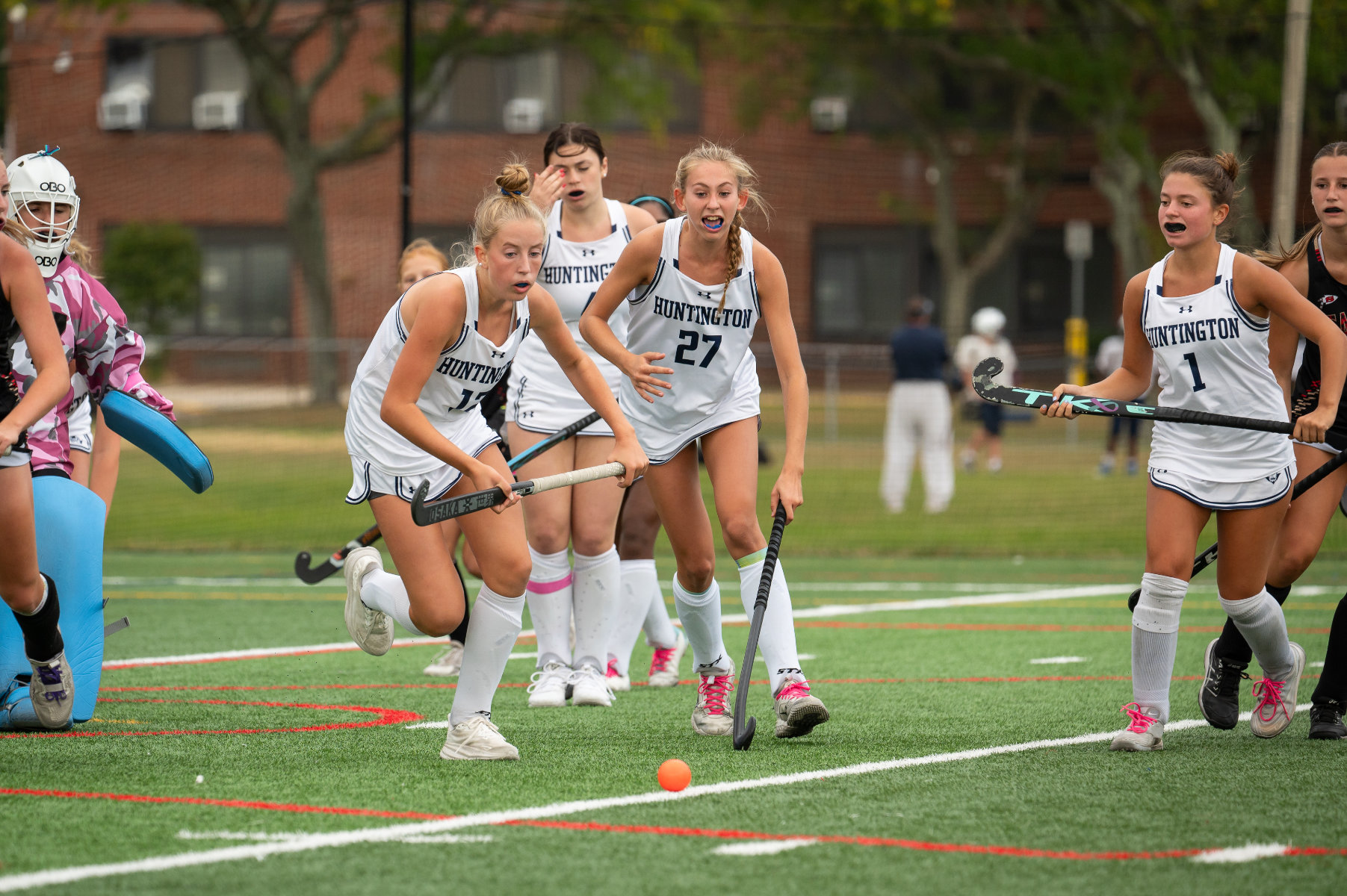 The Blue Devil field hockey team will take the field on Monday, August 25. (Darin Reed photo.)