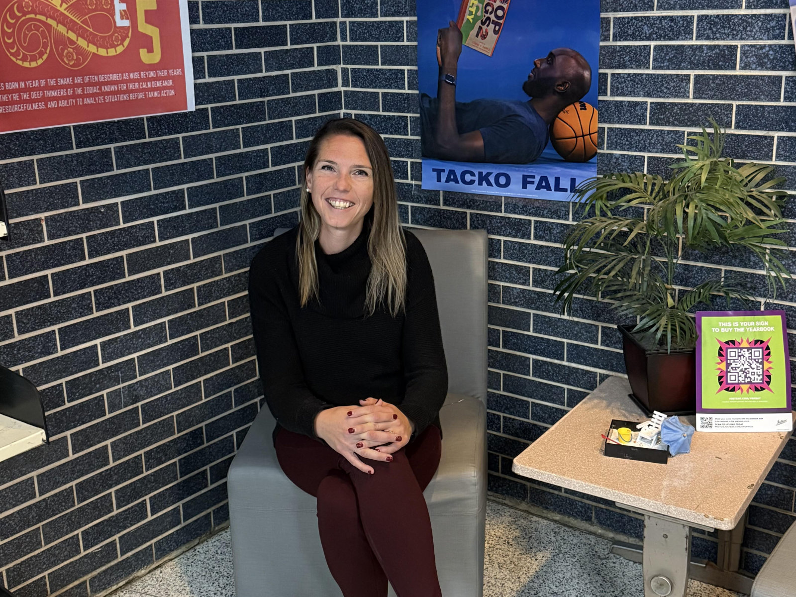  Finley math teacher Dana Rogan is popular with students and her colleagues.