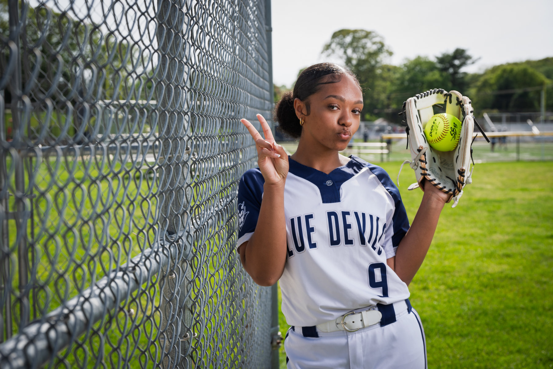 Huntington's Jocelyn Thorbourne is getting ready for another big season. (Darin Reed photo.) 