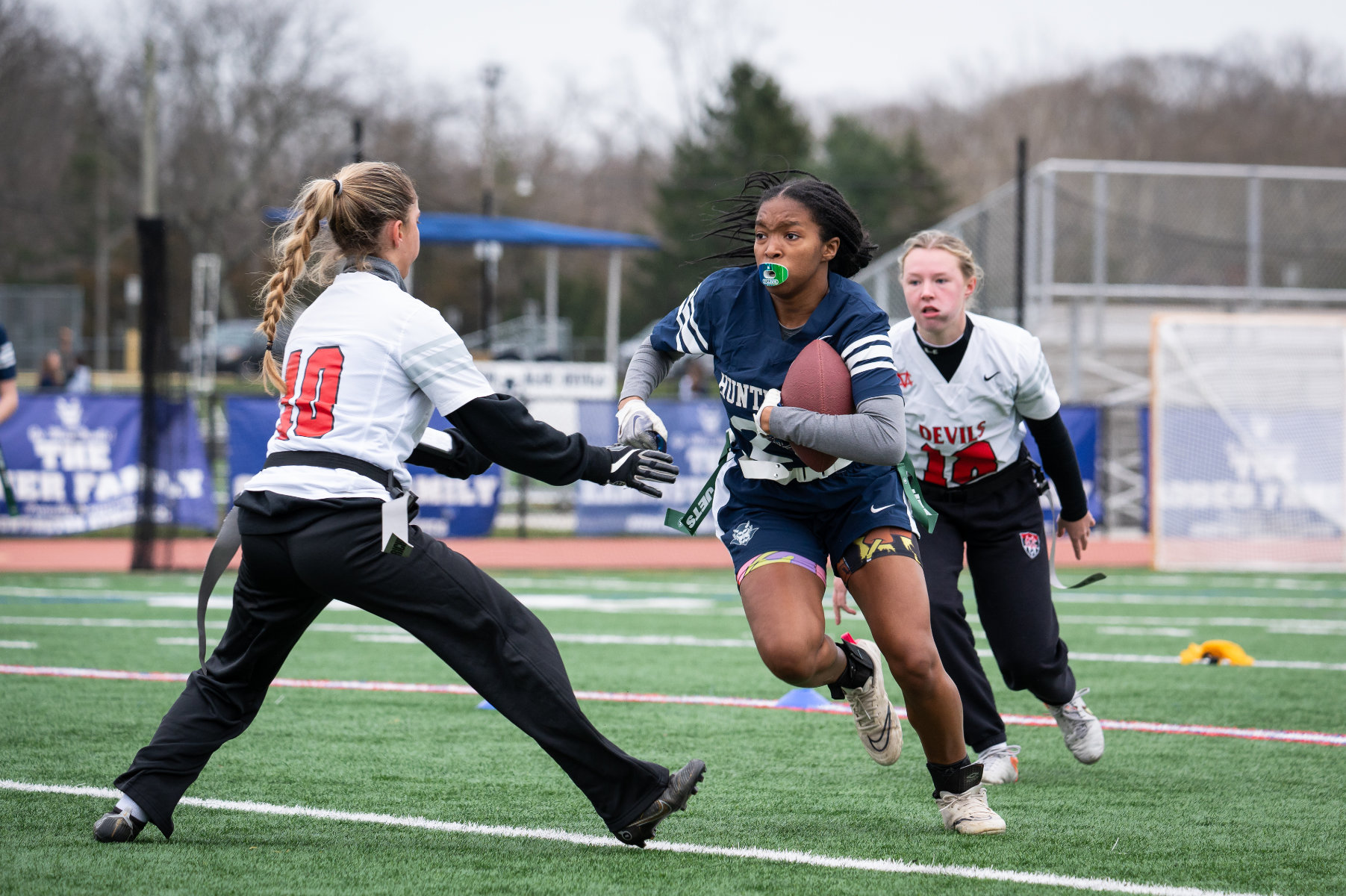  Huntington's flag football program has four new coaches for the coming season. (Darin Reed photo.)