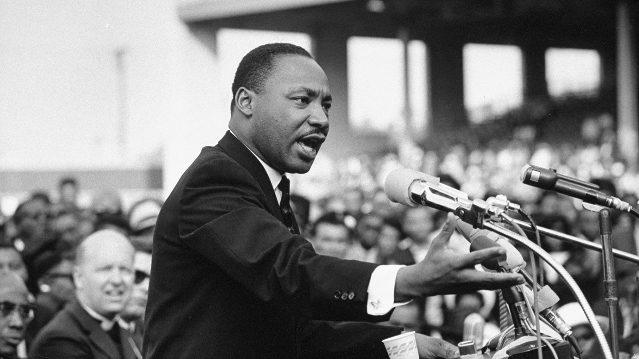  Rev. Dr. Martin Luther King, Jr. was an inspiring American civil rights leader.    