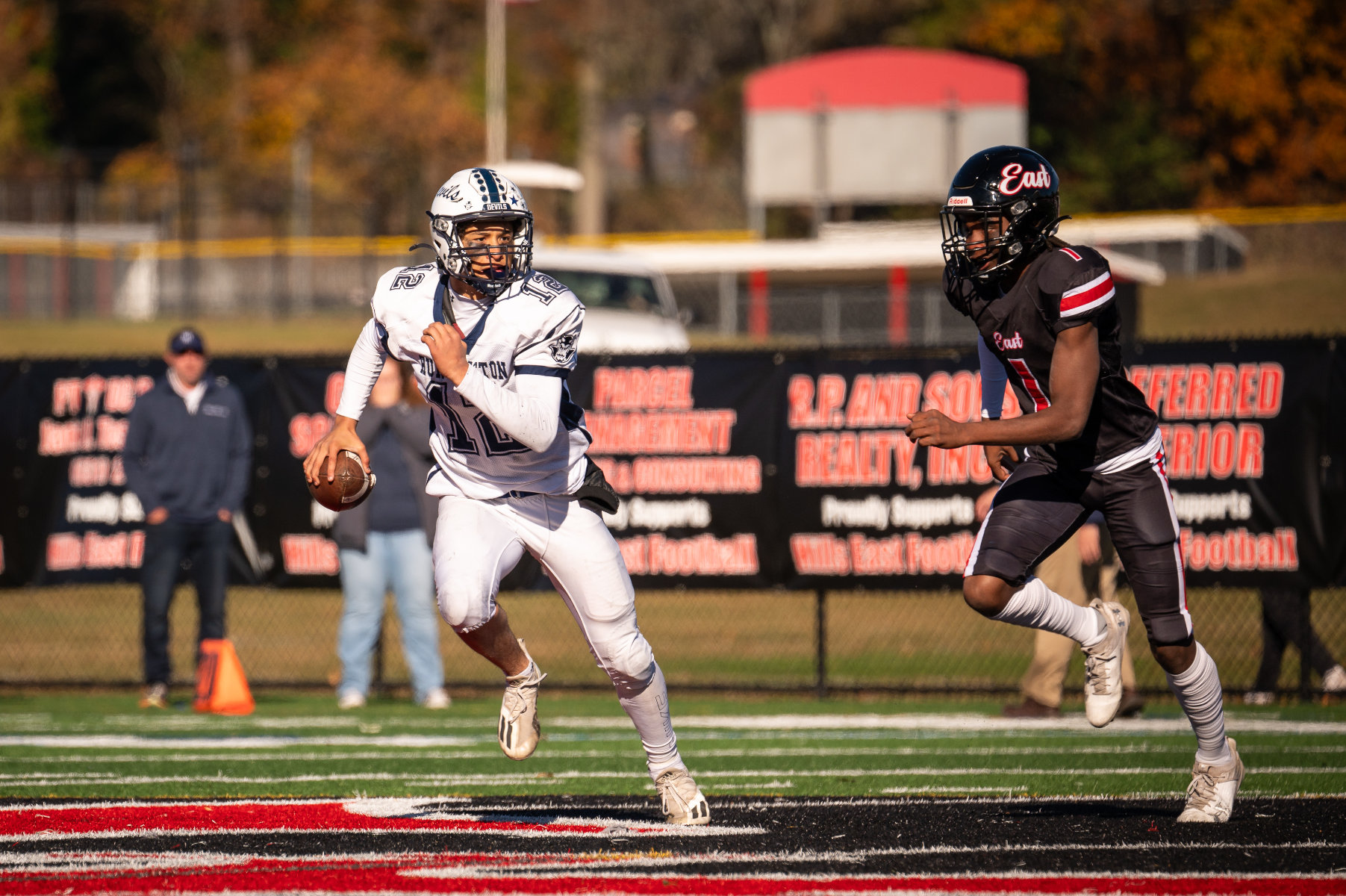  Quarterback Jacob Guzik will lead the Blue Devil football team into battle in 2025. (Darin Reed photo..)  