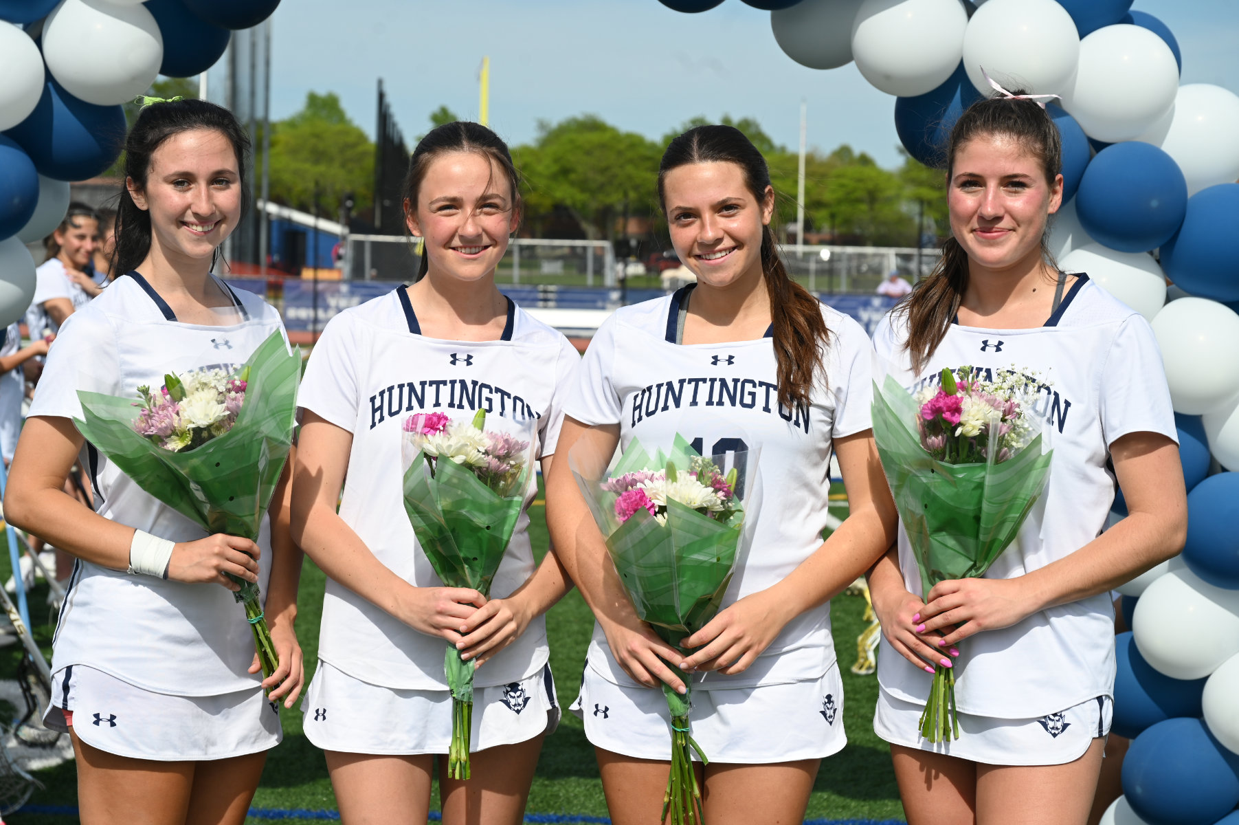  The four special players on Blue Devil Senior Day   