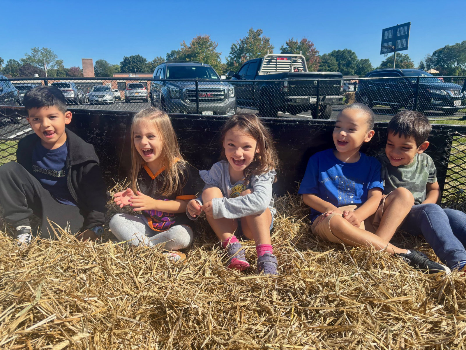  The harvest hayride is always a highlight of the annual festival.  