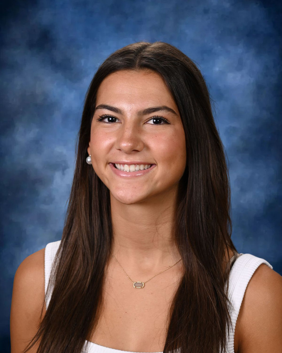  Huntington High School senior Grace Gordon.  