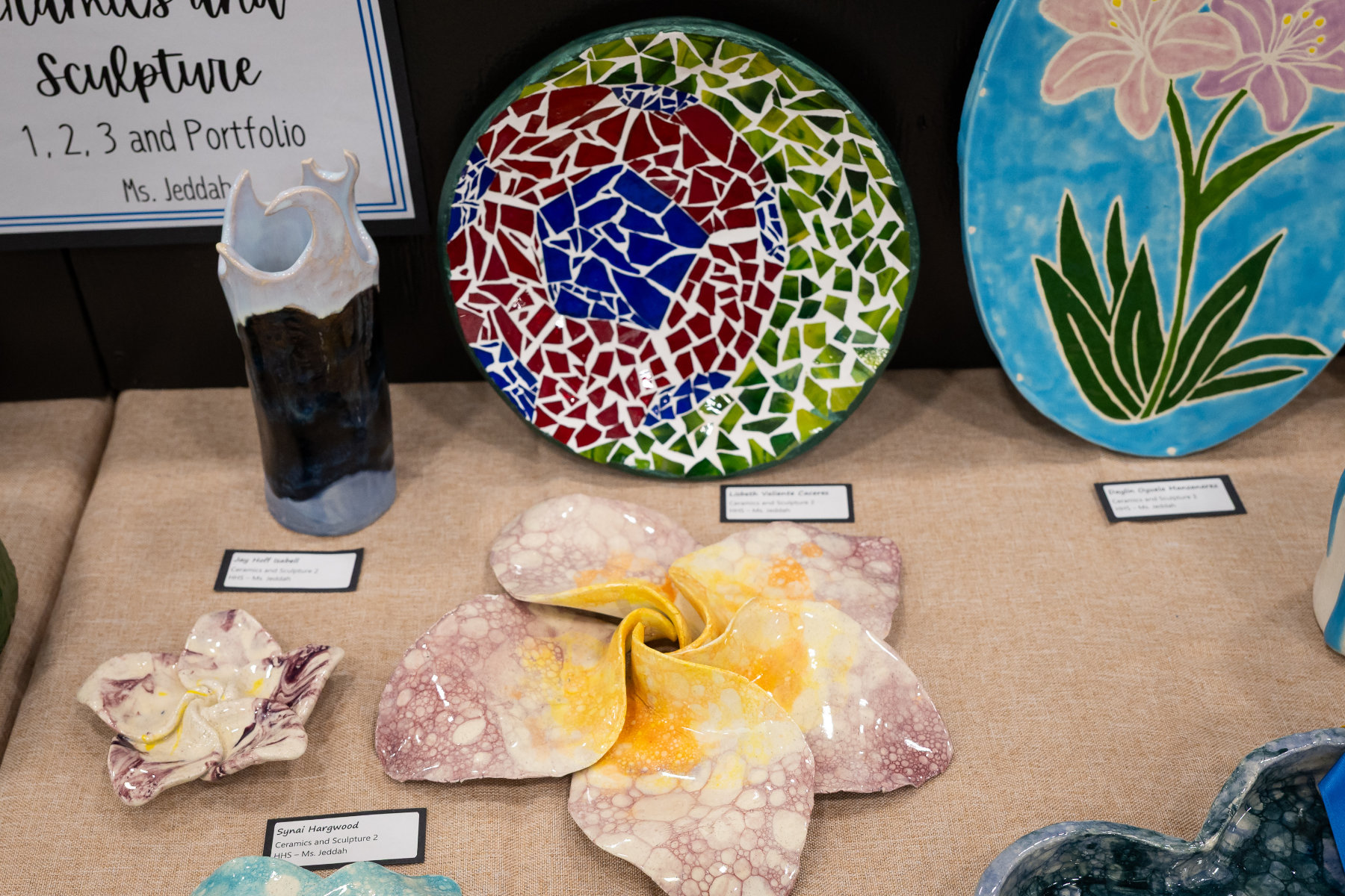  Huntington offers an excellent ceramics and sculpture art program. (Darin Reed photo.)  