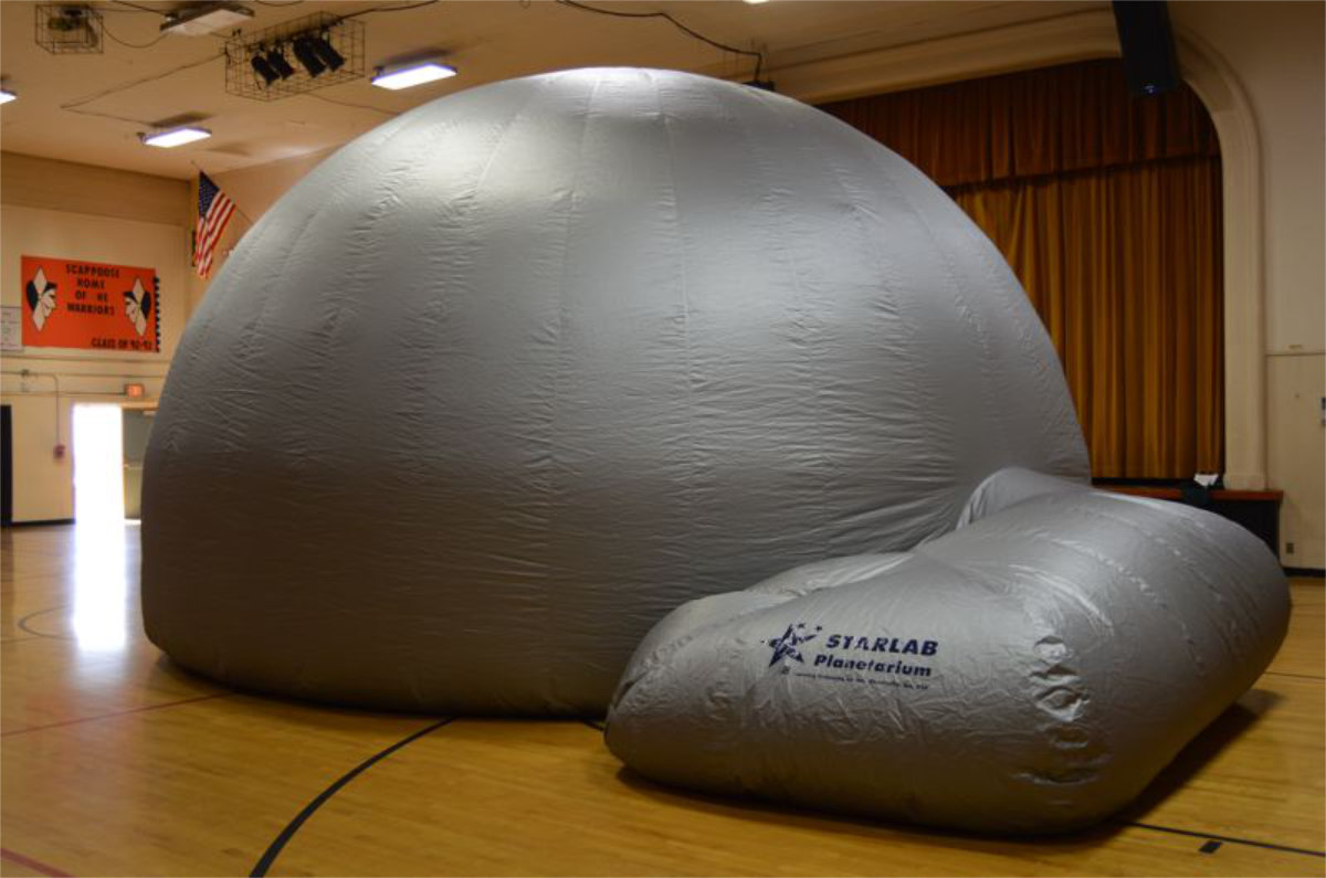  Starlab is a portable indoor planetarium   