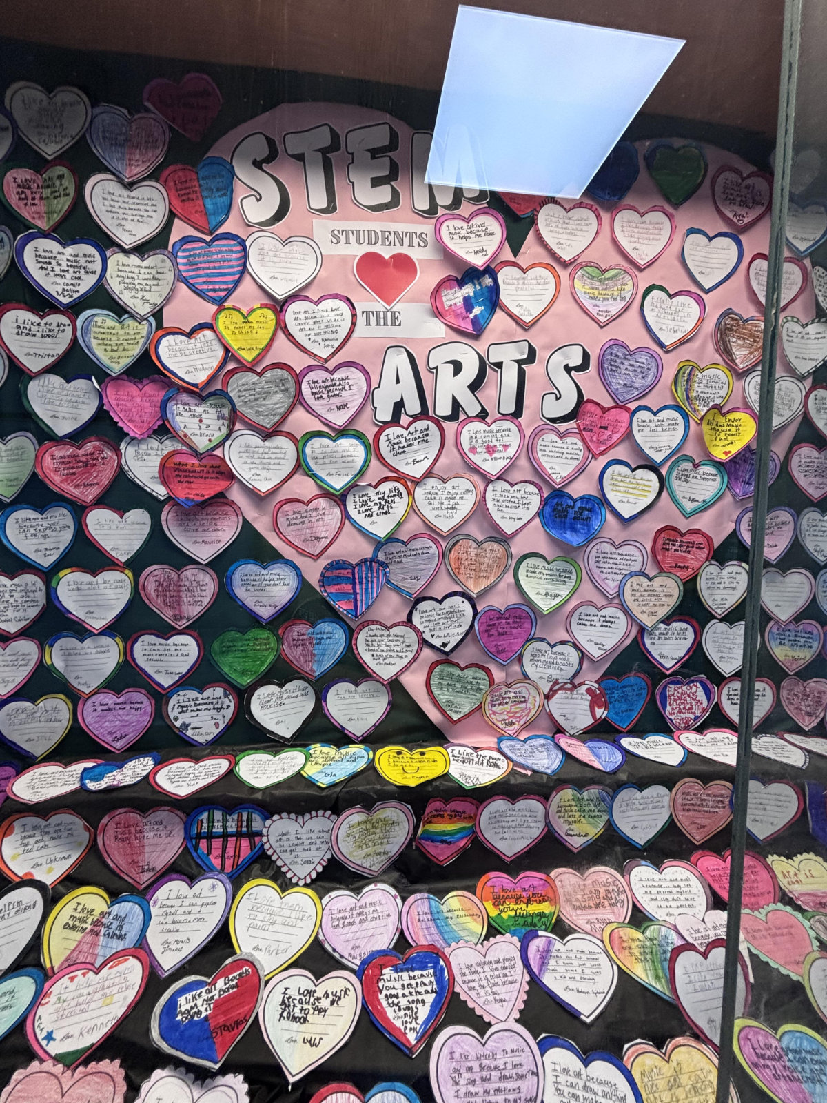  Huntington intermediate grade students loves their classes in music and art  