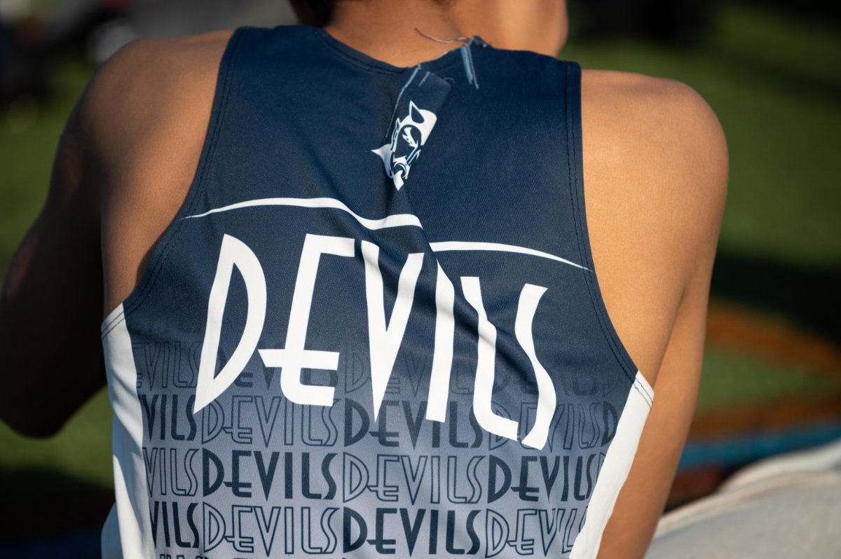  The Huntington boy's track and field team is working hard. (Darin Reed photo.)  