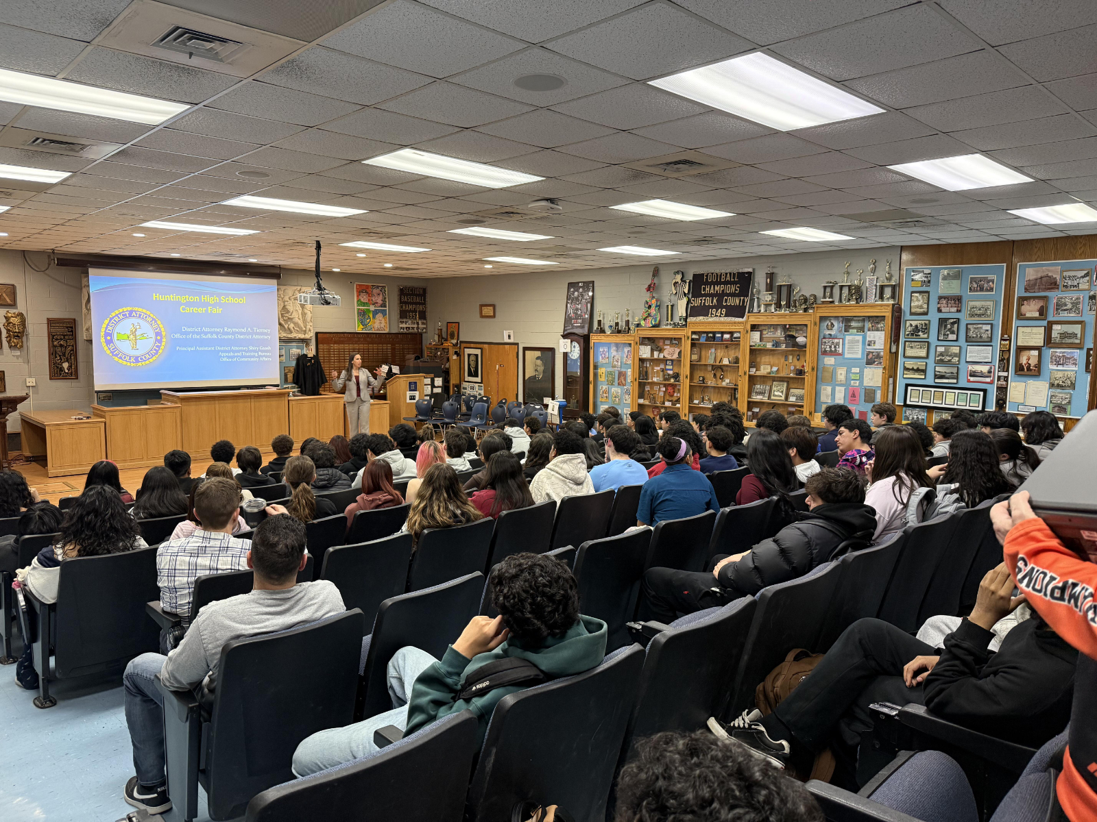  Career Fair presentations were held in the Heritage Room.    