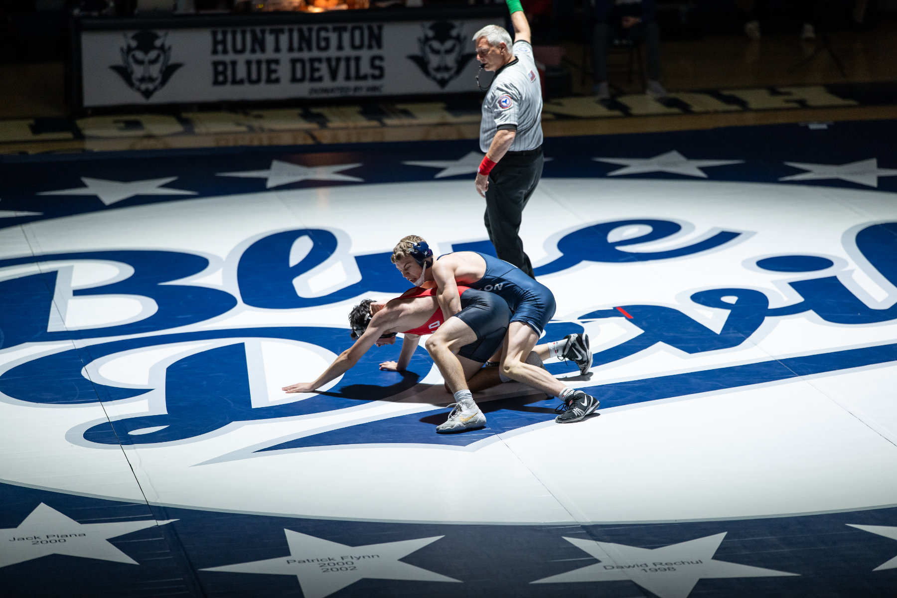  Charlie Cirlincione is on top and in control. (Darin Reed photo.)  