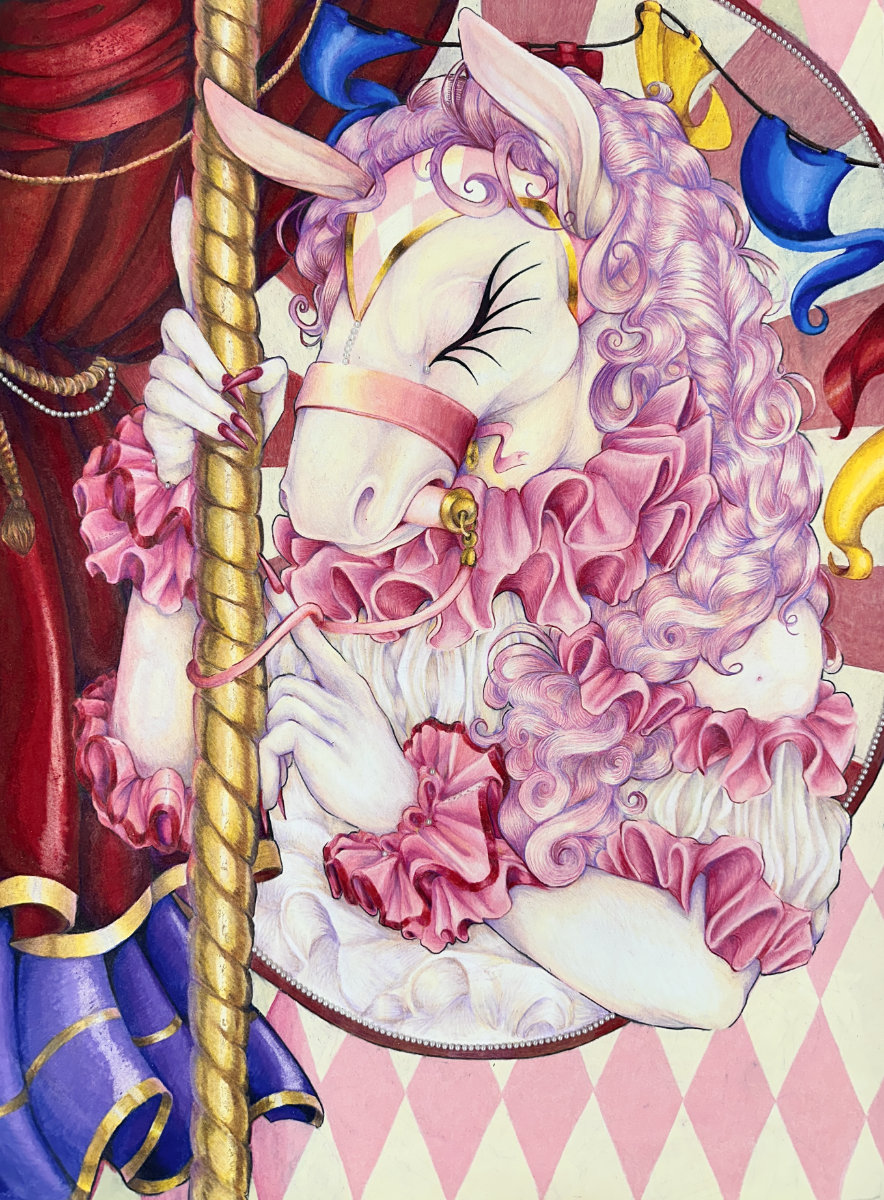  Painted Pony by Huntington junior Cadence Dondero.  