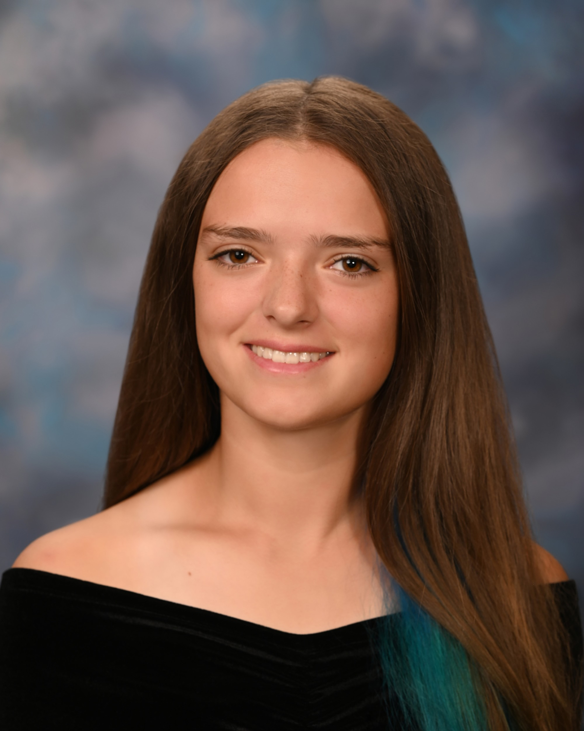  Huntington High School senior Dana Saramago.  