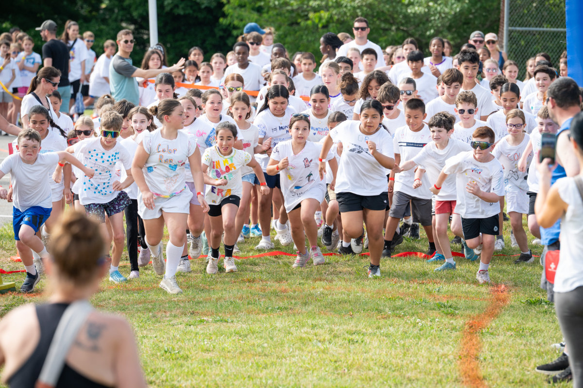  Last Saturday's Color Run was fun for everyone. (Darin Reed Photo)  